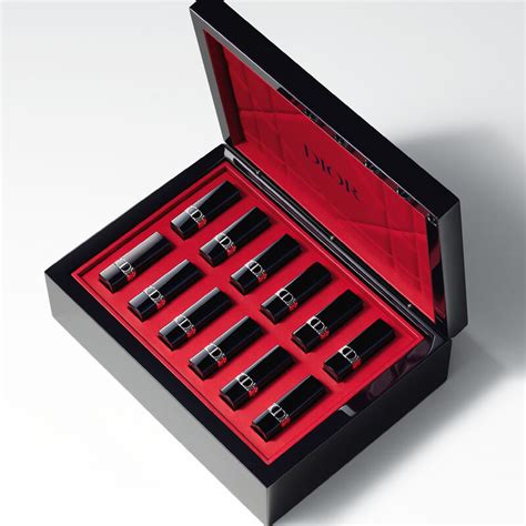 Exceptional Rouge Dior lipstick gift set: 24 lipsticks 